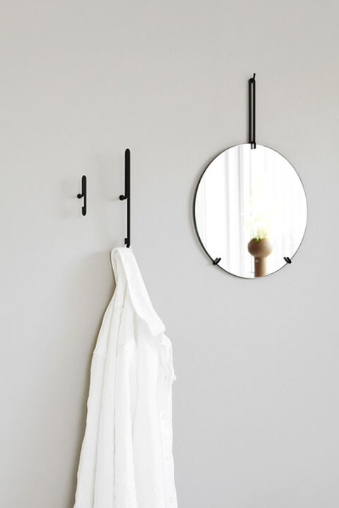 Wall Hook Large Black