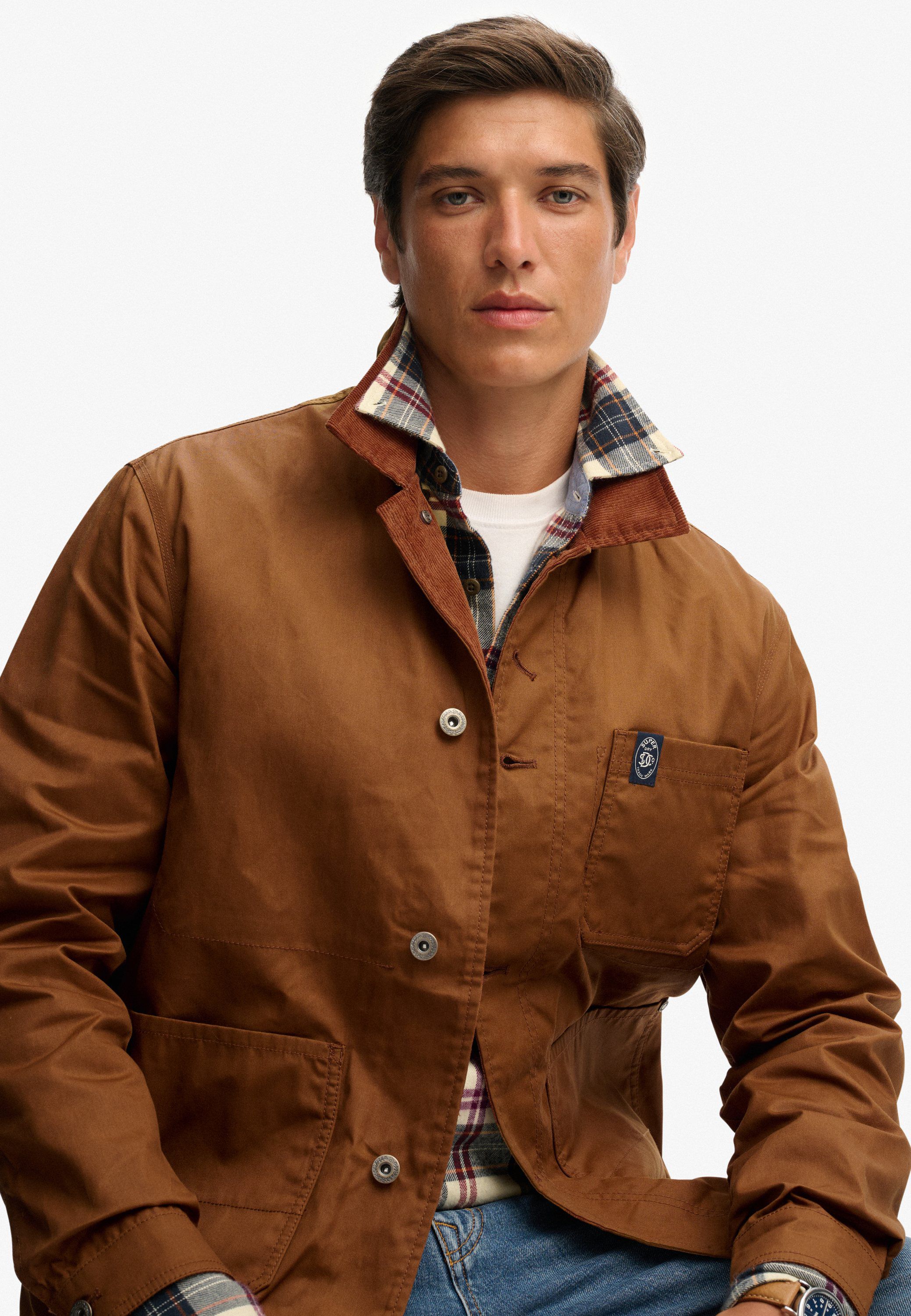 MERCHANT WAXED WORKER JACKET