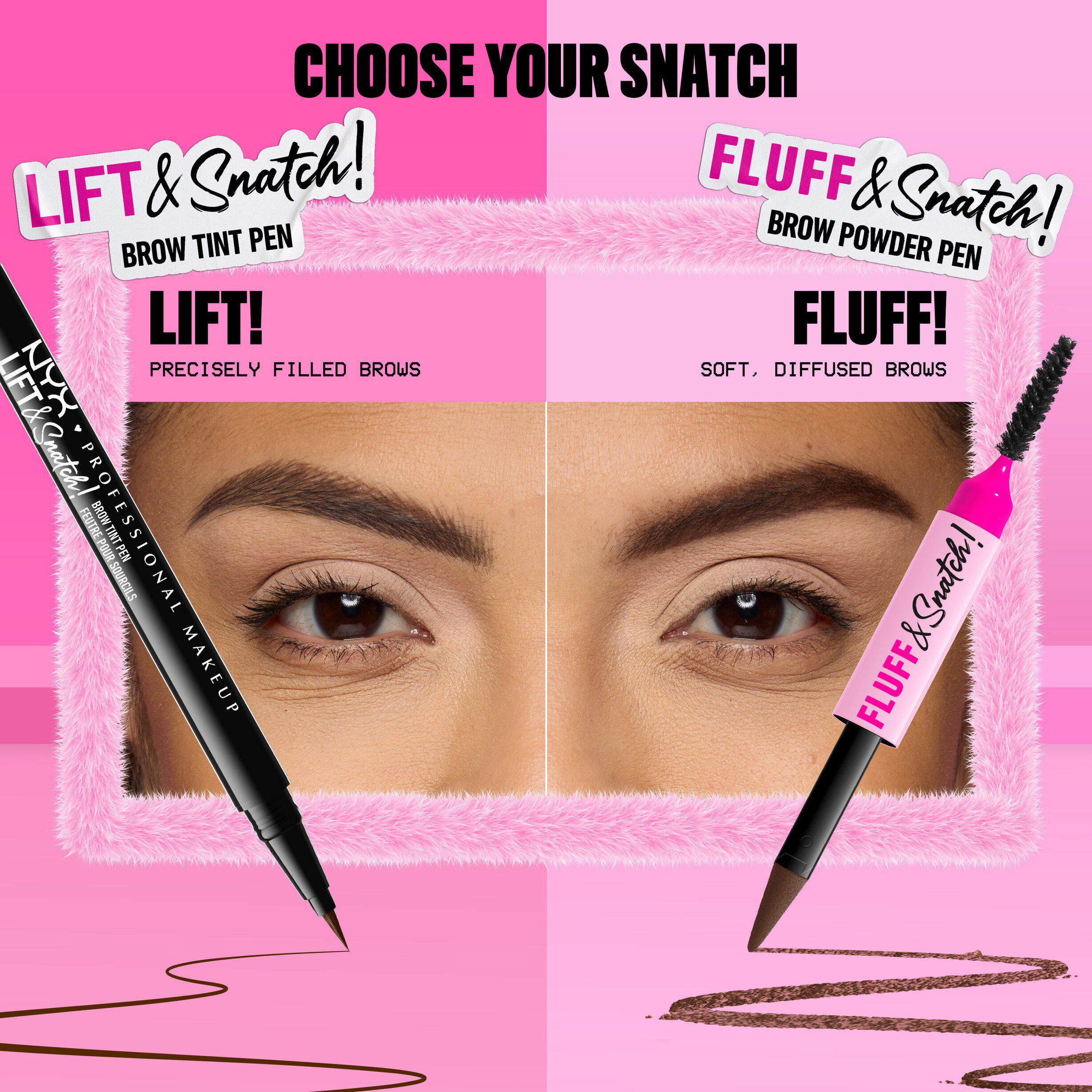 Fluff & Snatch Brow Powder Pen