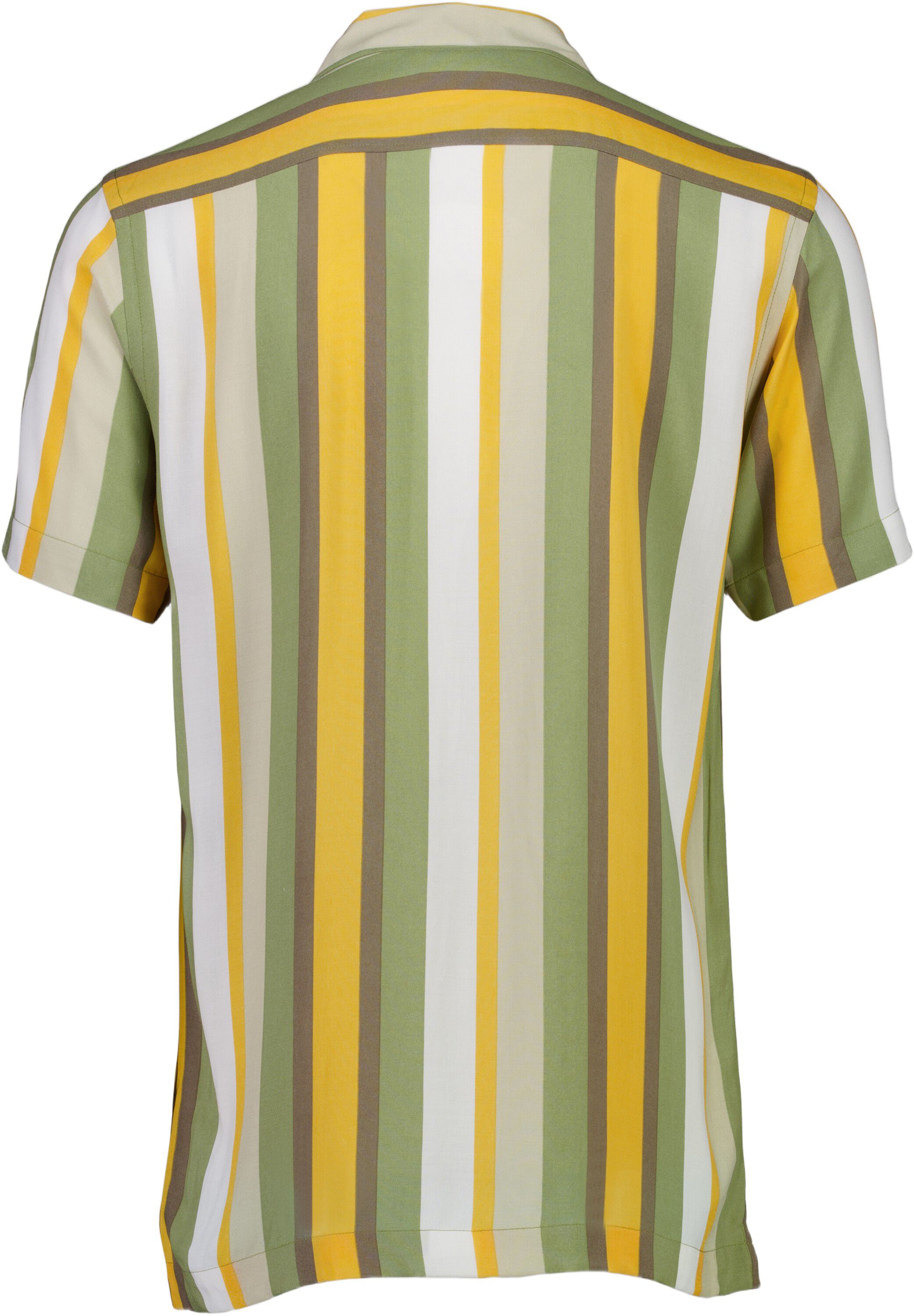 Bold stripe viscose shirt S/S