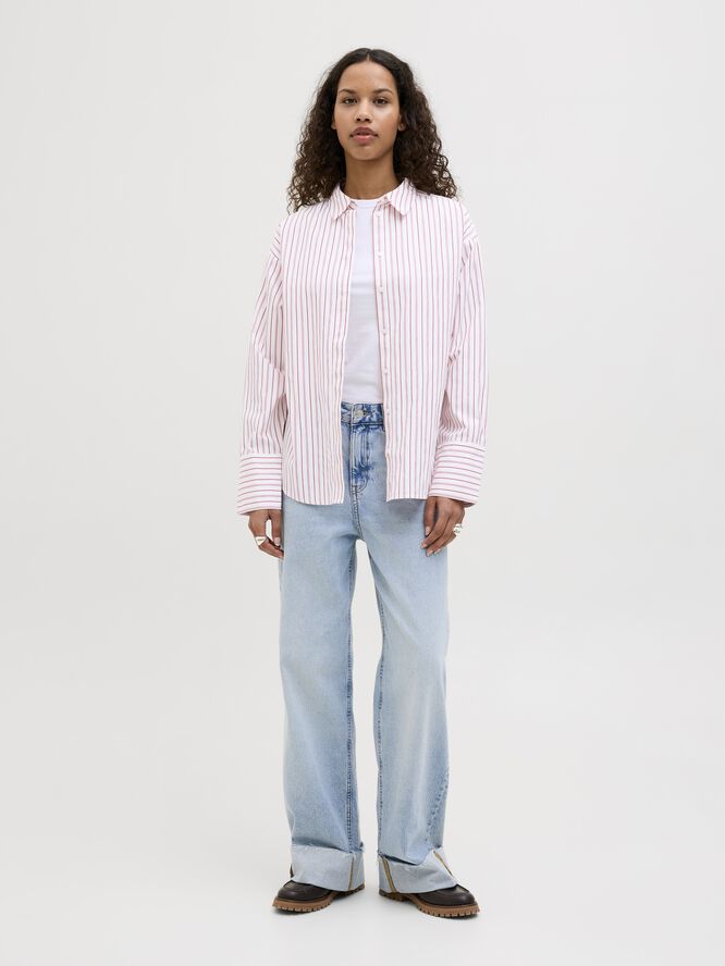 JXCARO POPLIN LS RLX SHIRT WVN NOOS