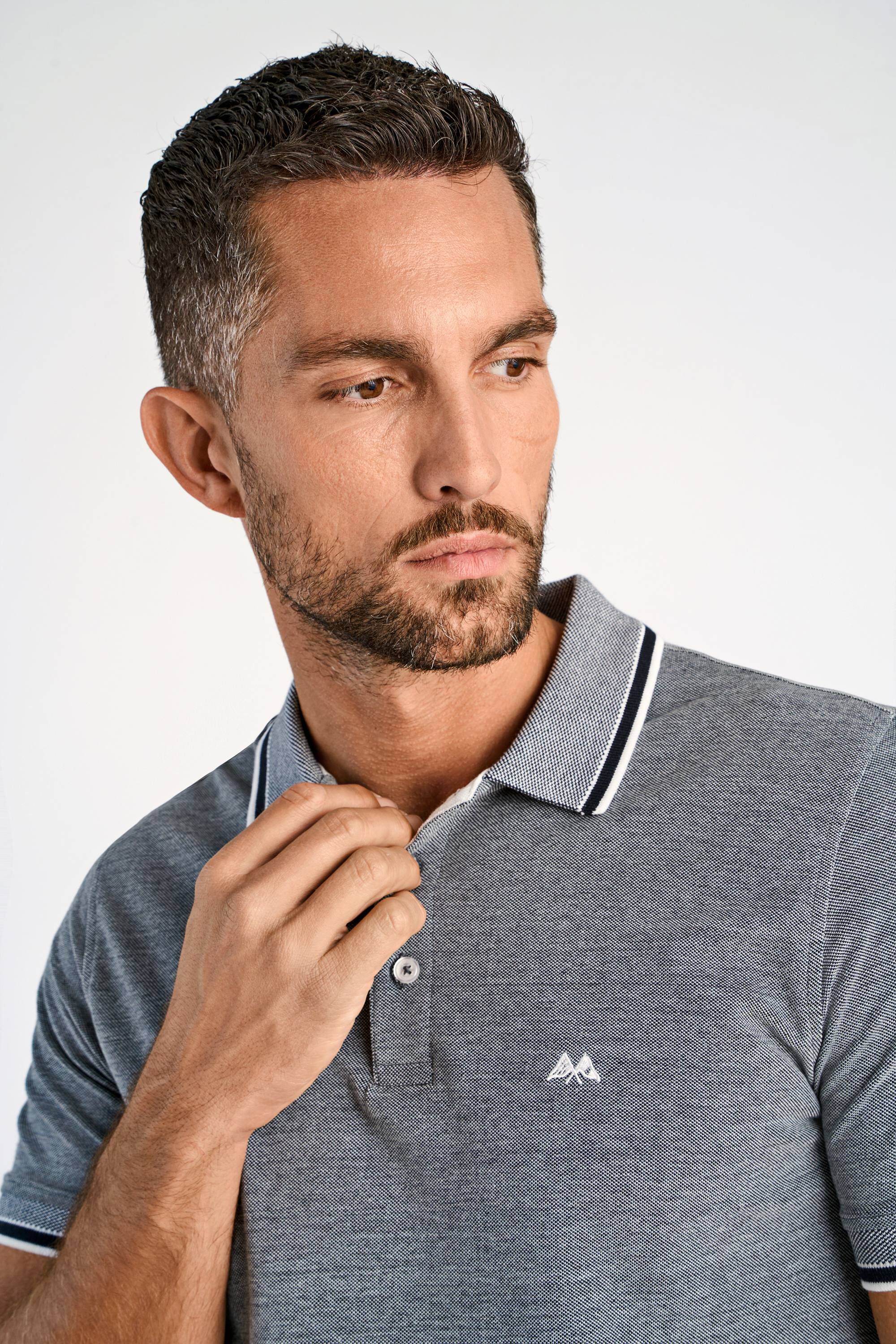 Organic cotton polo S/S