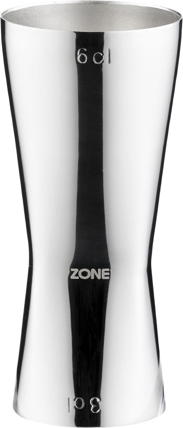 Jigger Rocks 3/6 cl Polished Steel