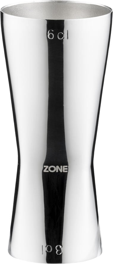 Jigger Rocks 3/6 cl Polished Steel