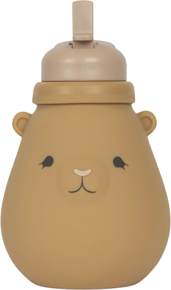 SILICONE DRINKING BOTTLE TEDDY