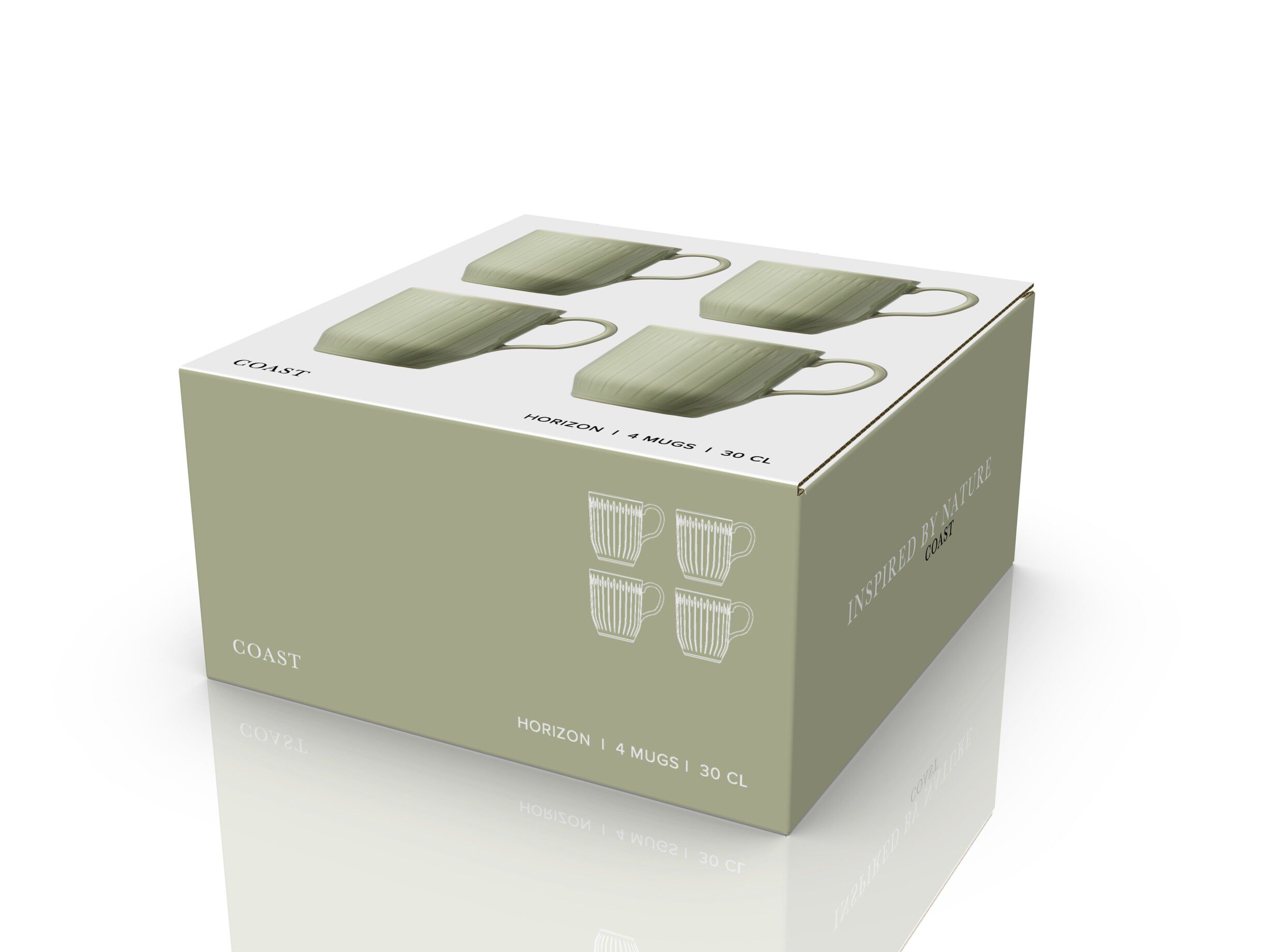 Mugg Horizon 30 cl 4 st Grass