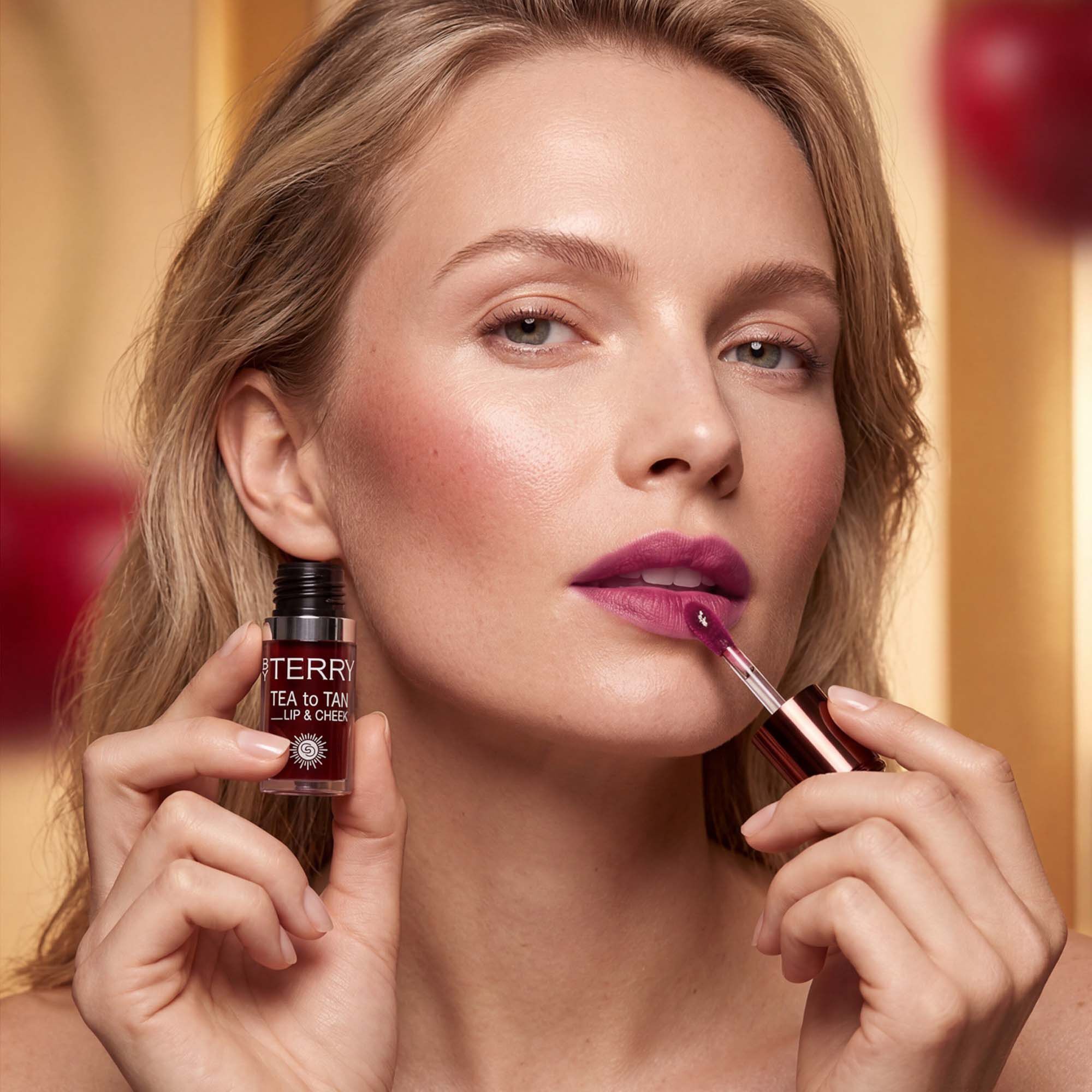 Tea to Tan Lip o Cheek sweet cherry