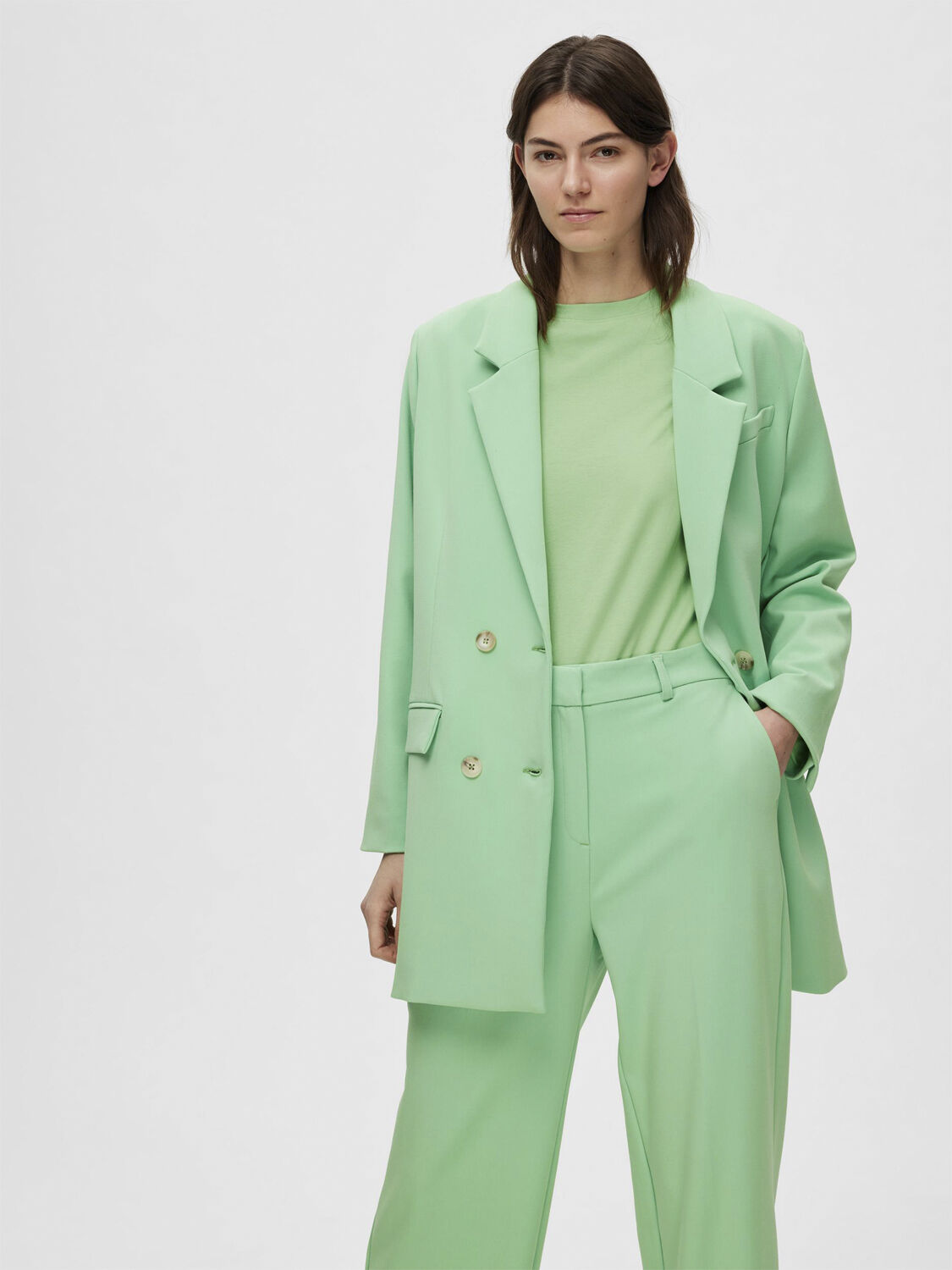 Slfmyessential Ss O-Neck Tee Noos