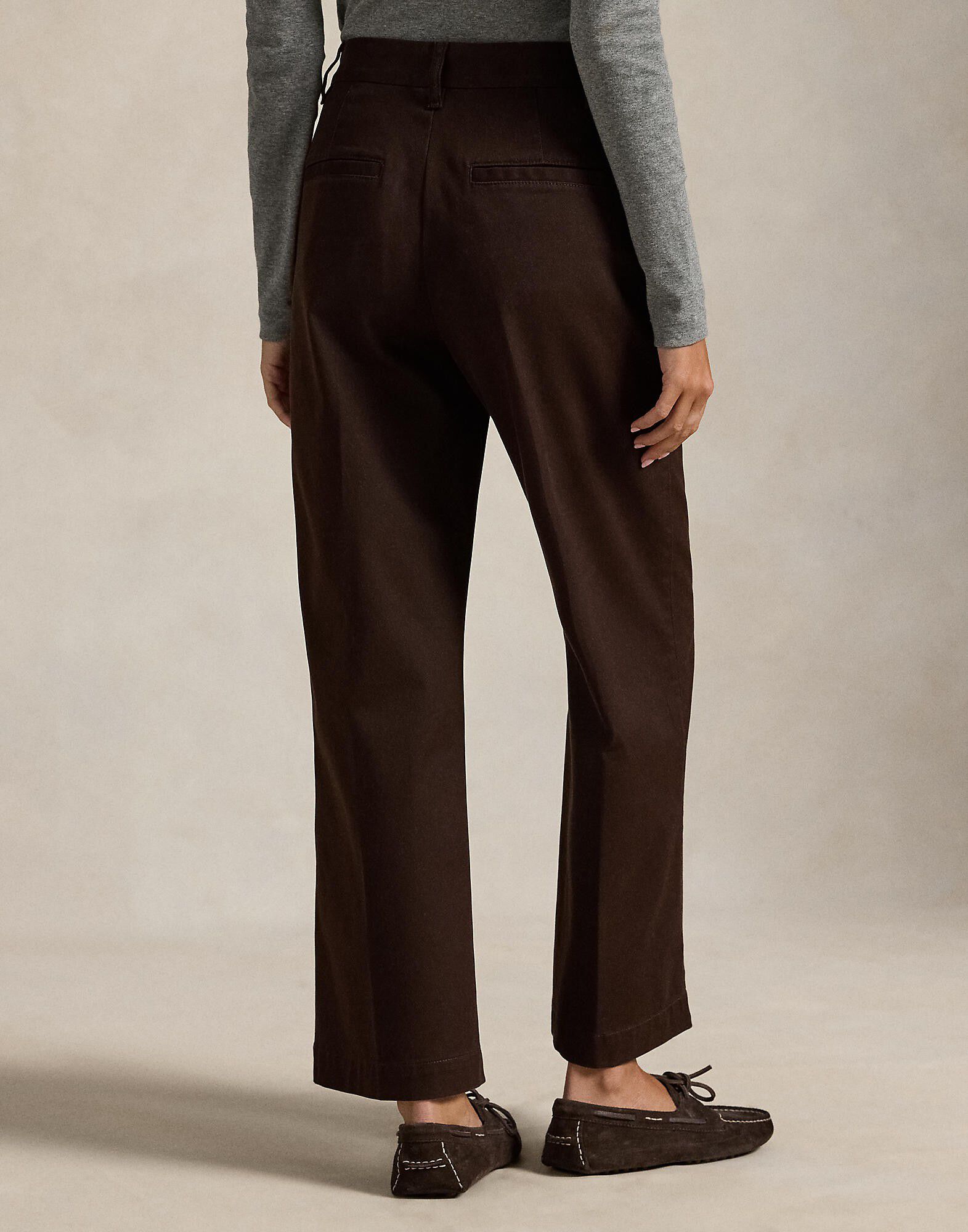 Chino Wide-Leg Pant