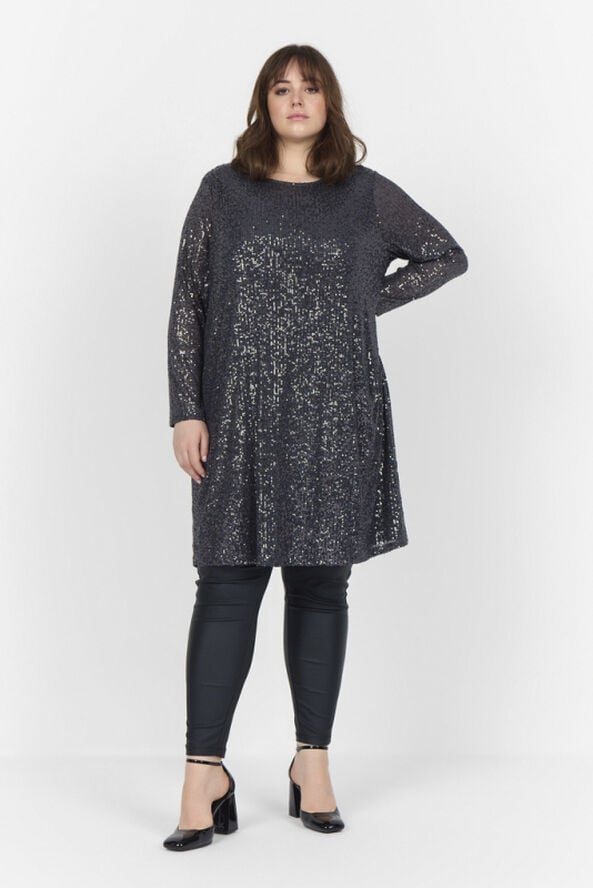 Curvy WA-KATHRINE 4 Kjole Mørk grå