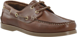 BIANOAH Boat Shoe Pull Up Leather
