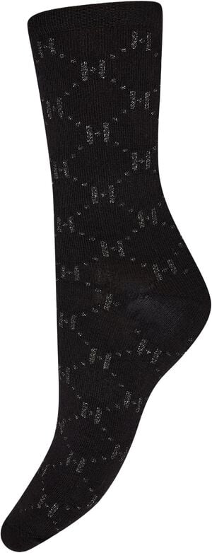 HYPETHEDETAiL logo rib sock