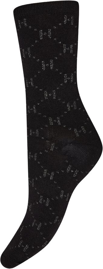 HYPETHEDETAiL logo rib sock