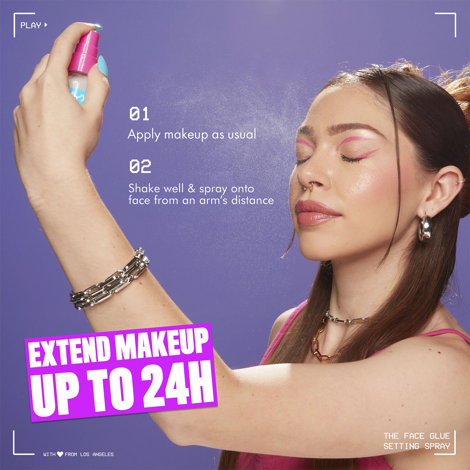 The Face Glue Setting Spray