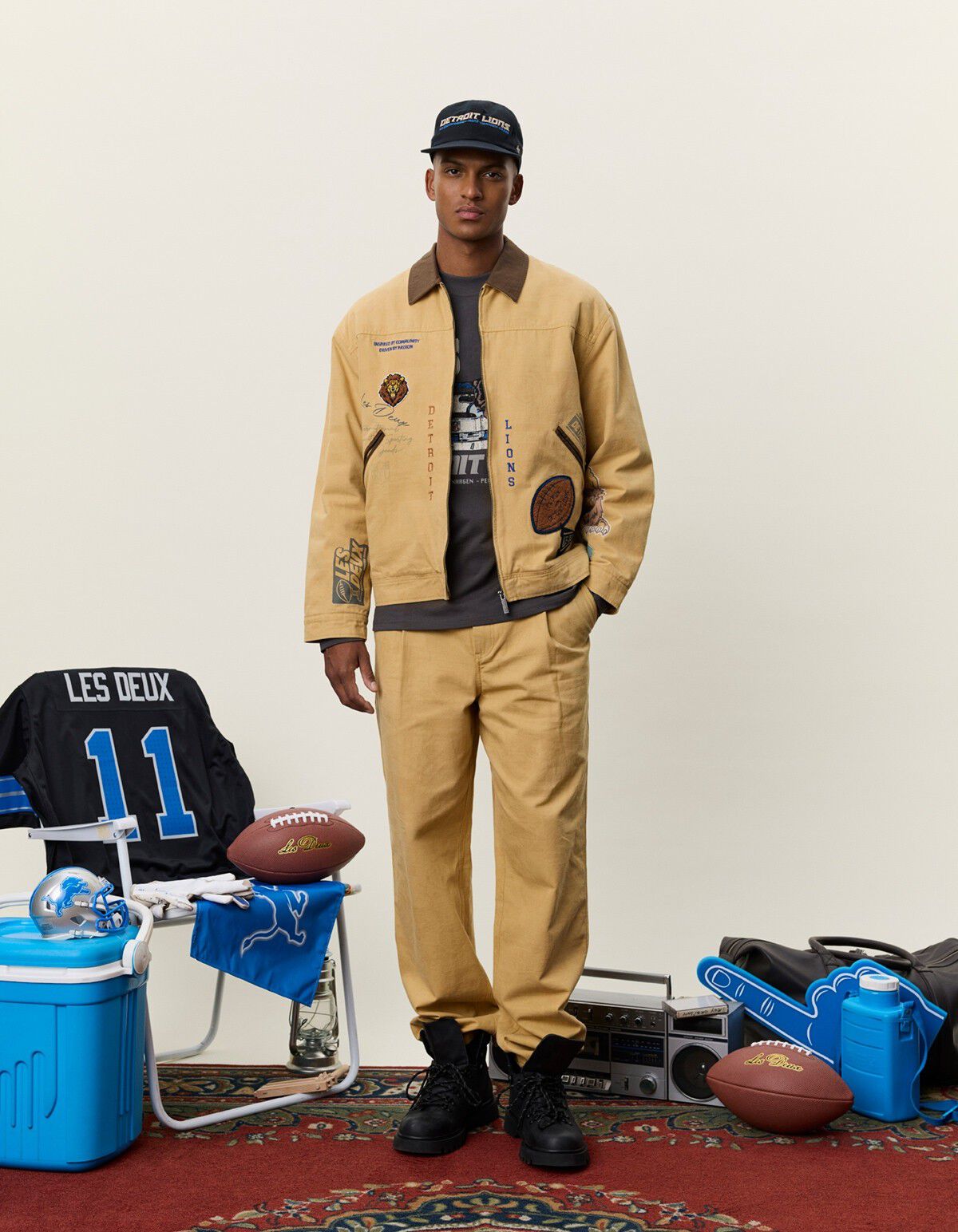 Nfl Aop Football Zipper Jacket