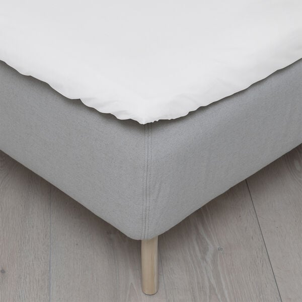 Ekstra fin bomuld lagen hvid