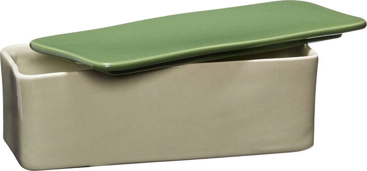 Amare Skrivebordsordner Small Sand/Grøn