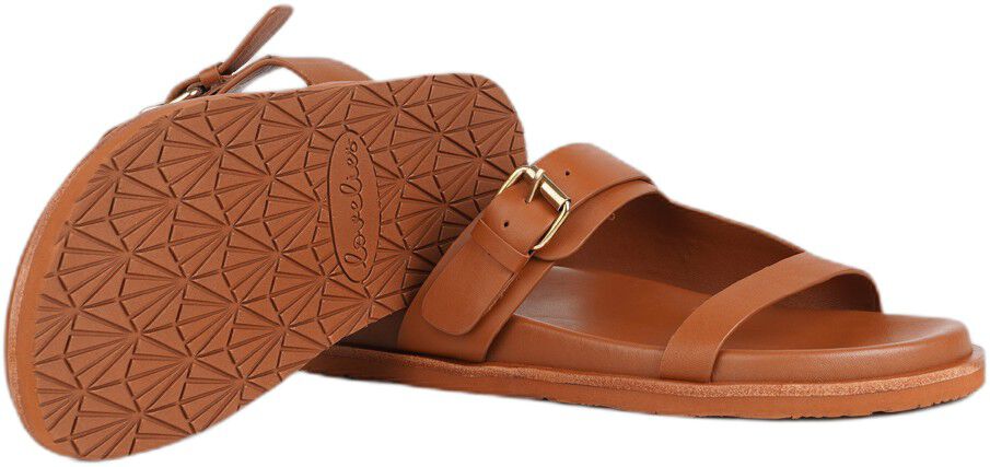 MARINA - ADJUSTABLE 2 STRAP LEATHER SANDAL