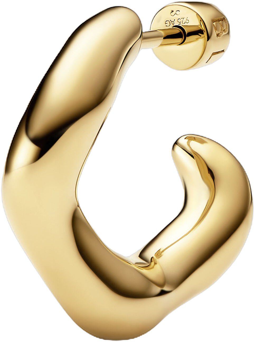 Anil Hoop Small Gold