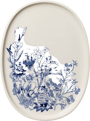 Moomin Arabia serveringsfad 17cm Haru Too-Tikki
