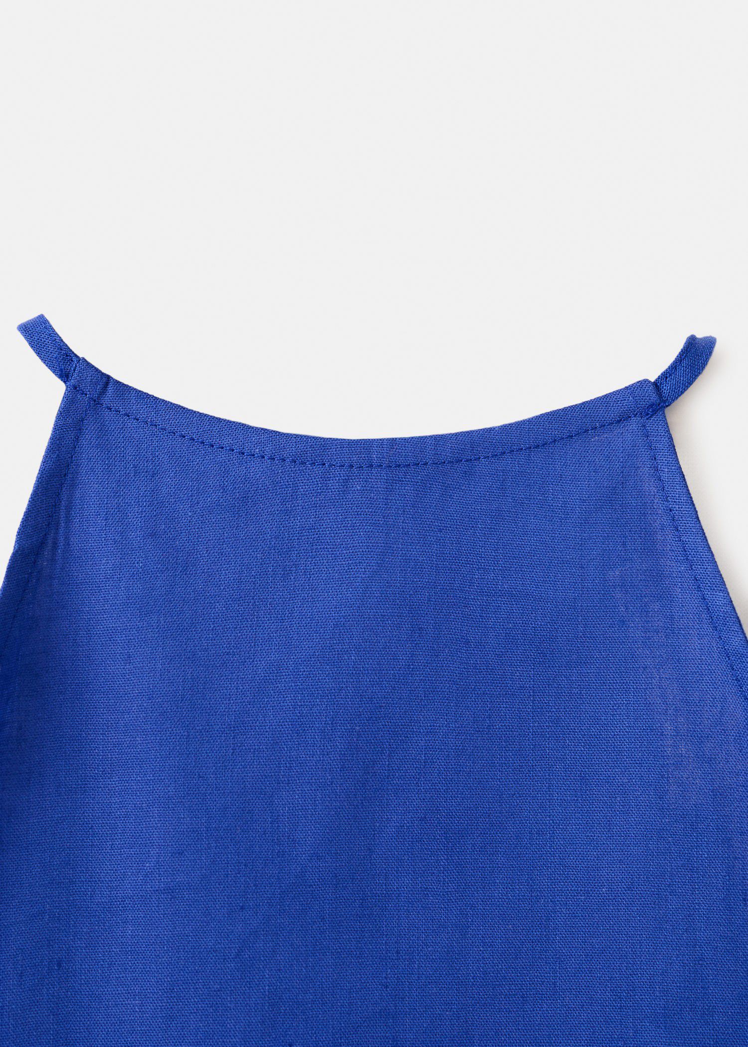 Linen cotton halter top