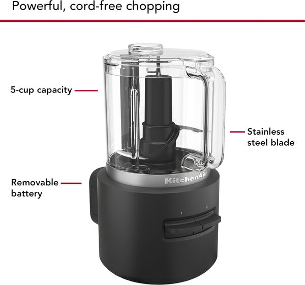 KitchenAid Go Mini Foodprocessor