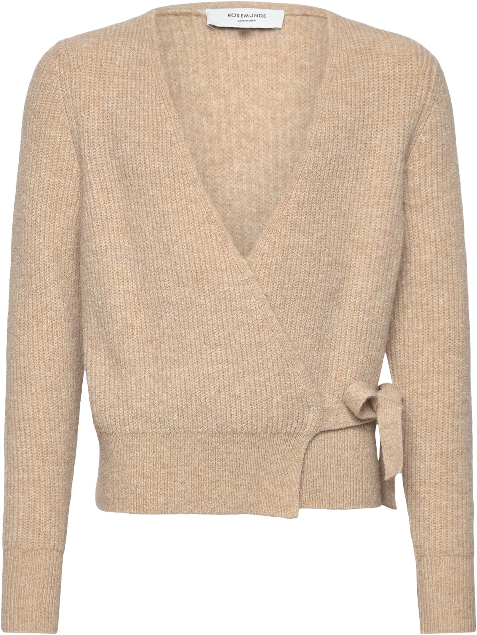 RKTinker Wool Blend LS Wrap Cardigan