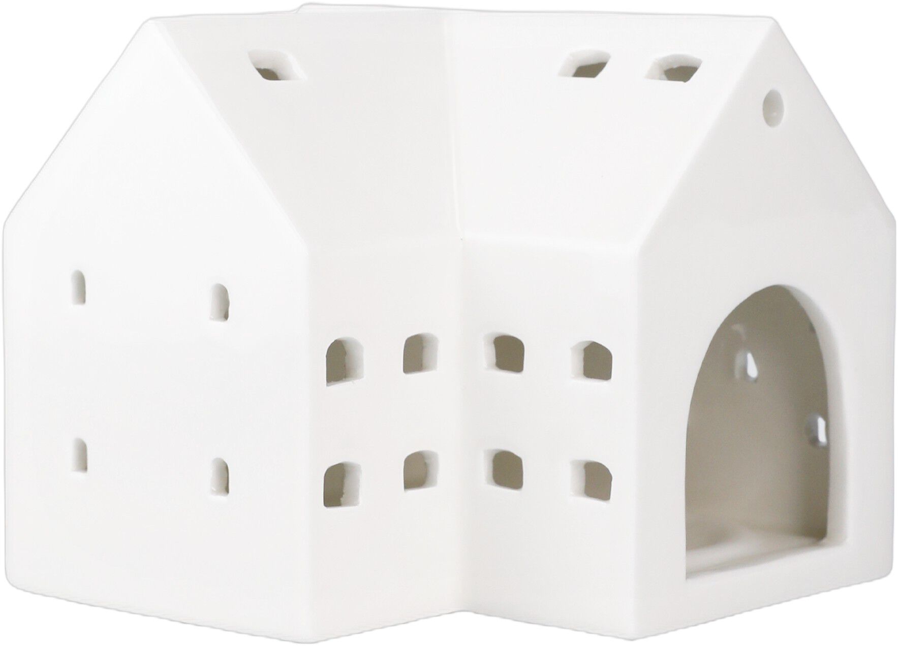 Urbania lyshus Stald H10. 5 cm hvid