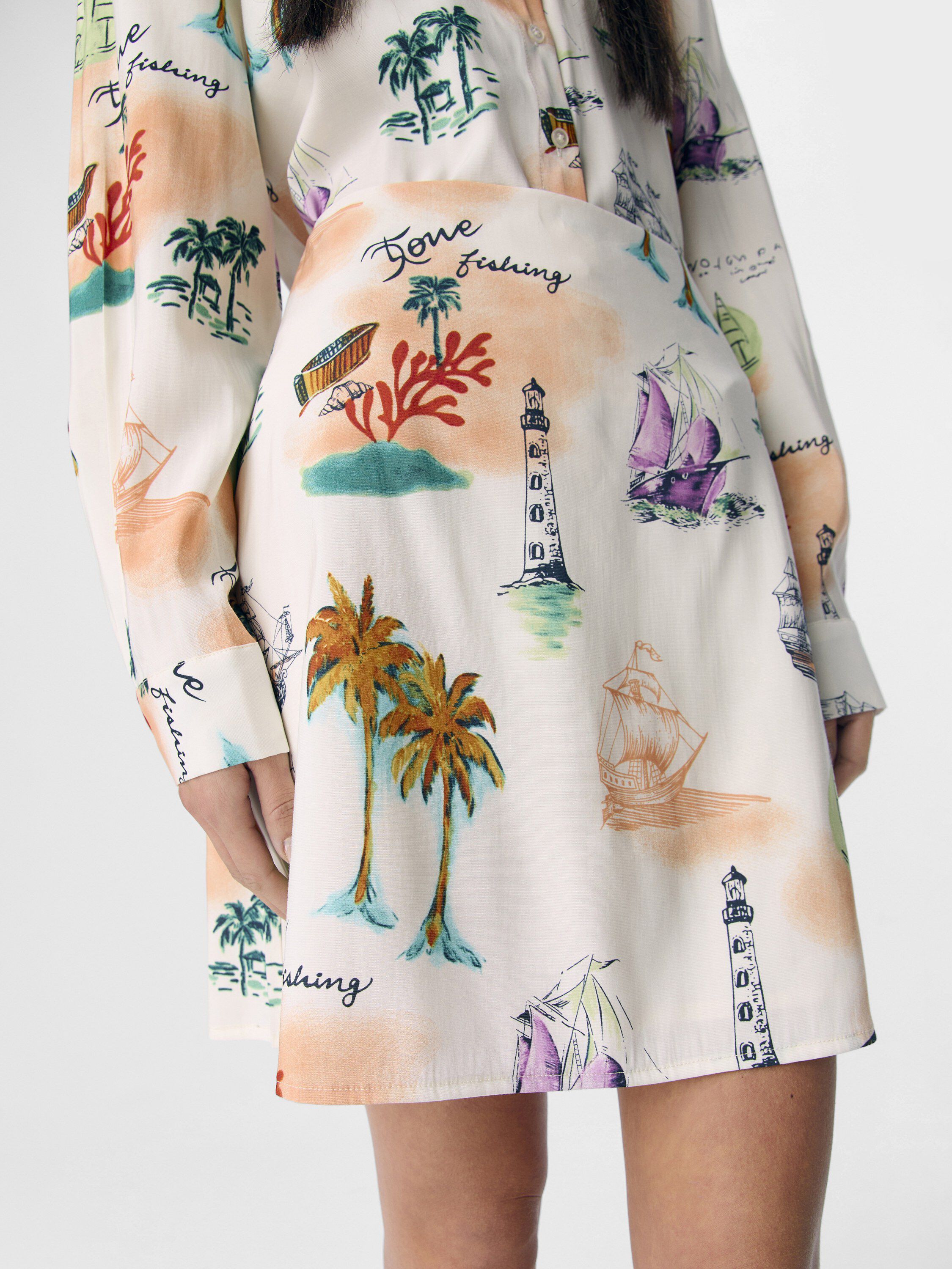 OBJDINAH HW SHORT SKIRT 139