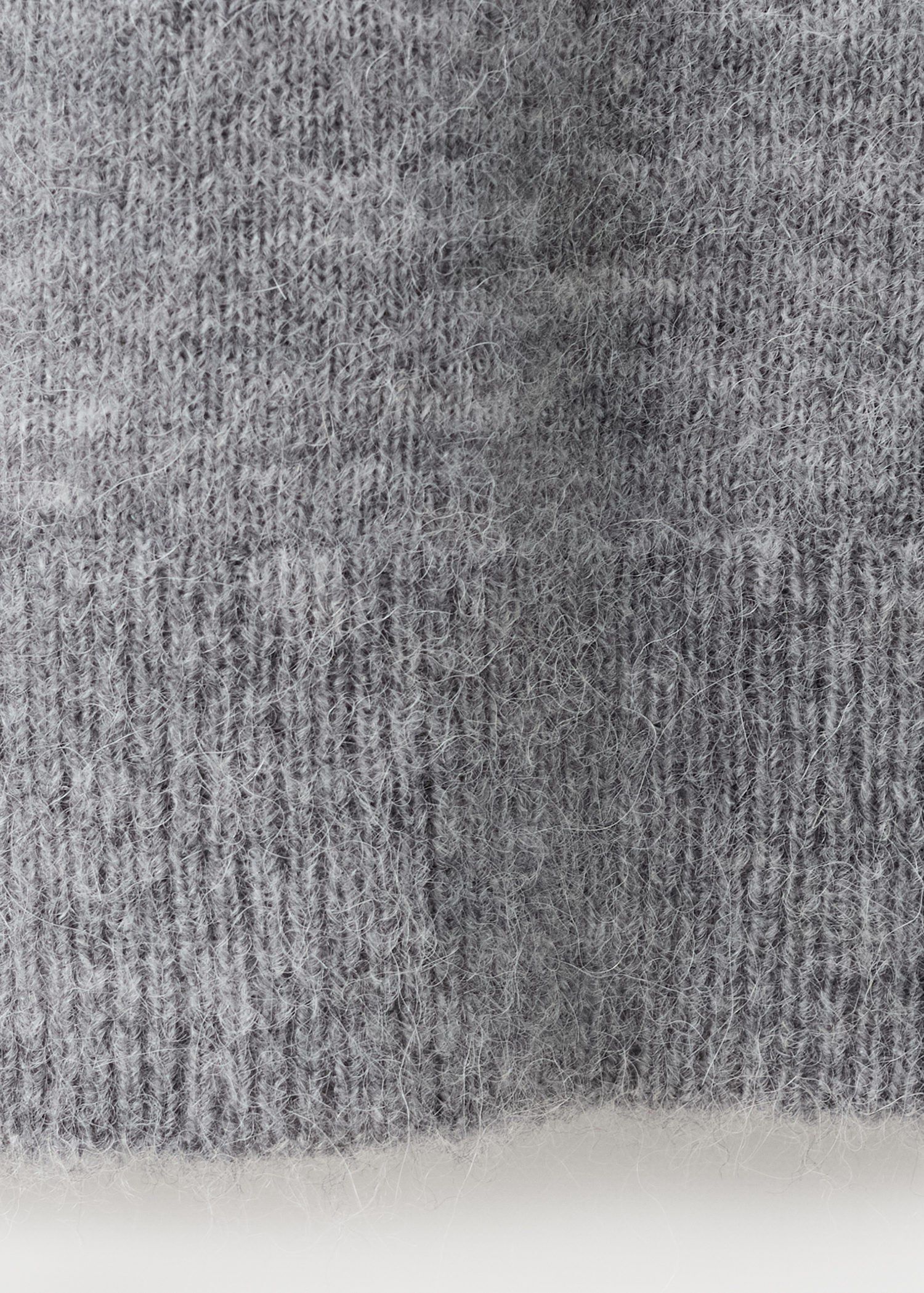 Knitted wool blend sweater