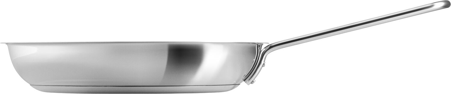 Stainless Steel Stegepande 24 cm keramisk Slip-Let&reg; bel&aelig;gnin