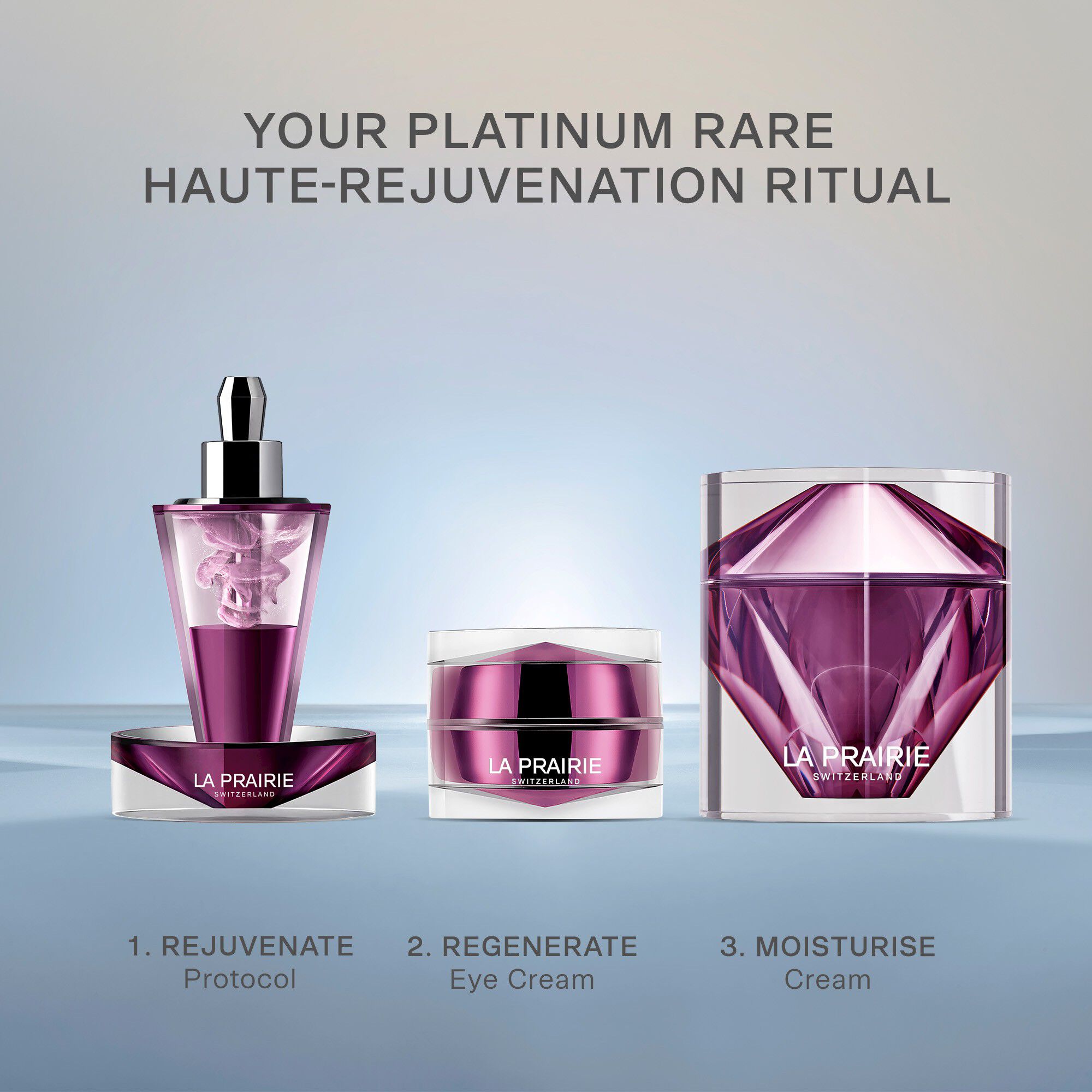 Platinum Rare Haute-Rejuvenation Platinum rare protocol 3 vial 8 ml