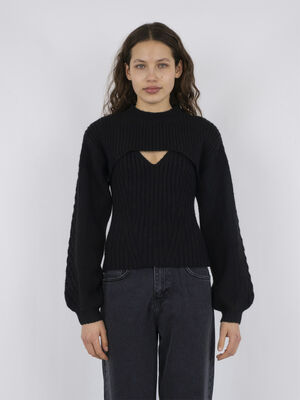 Bonita Bolero Knit Blouse