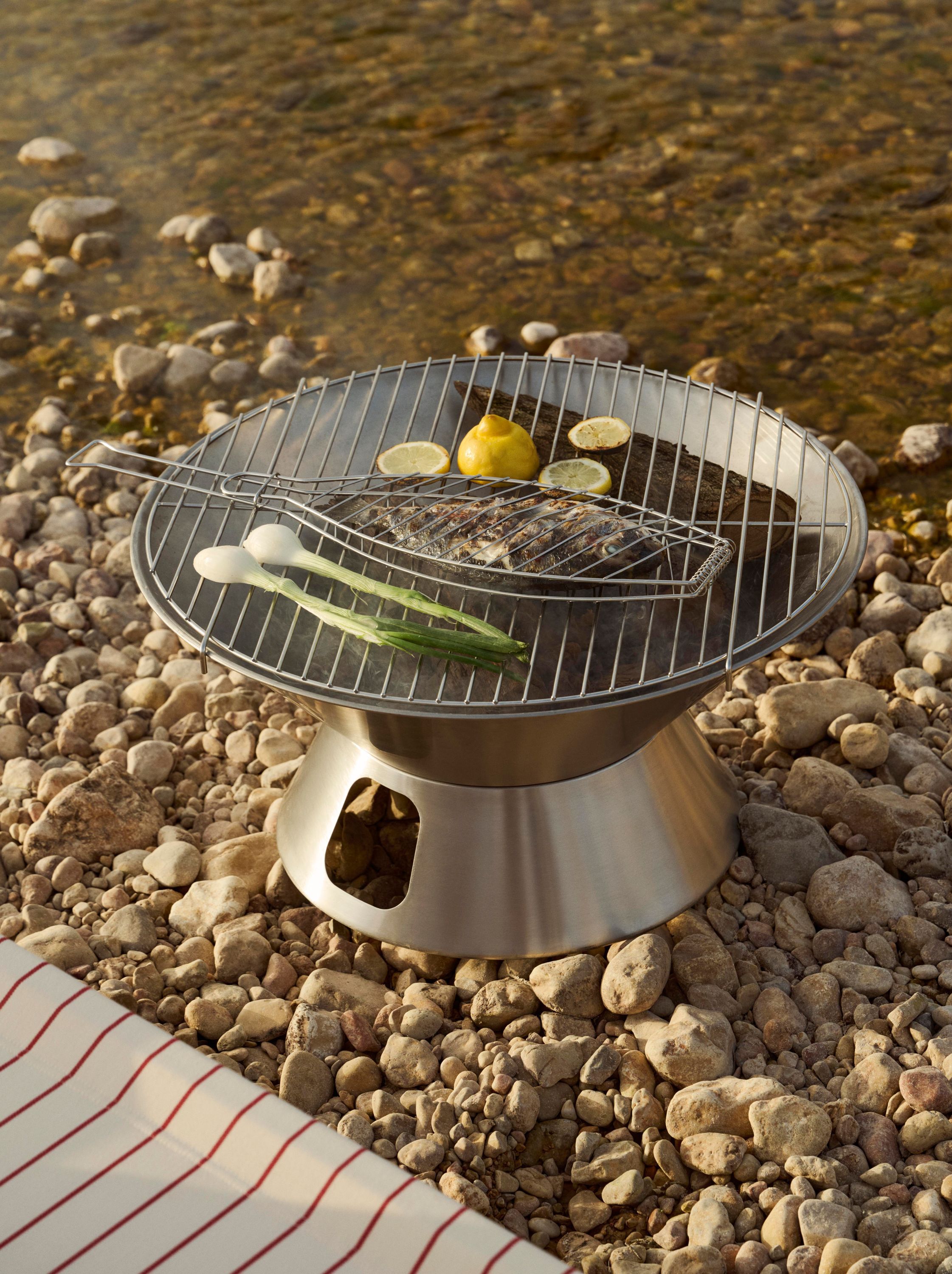 Outdoor Market Firepit - Stainless steel -