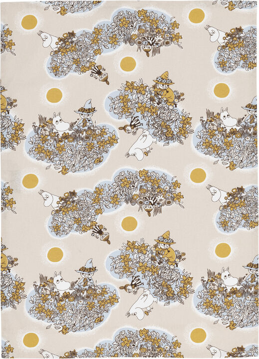 Moomin Arabia 50x70cm viskestykke Venner For Evigt GOTS