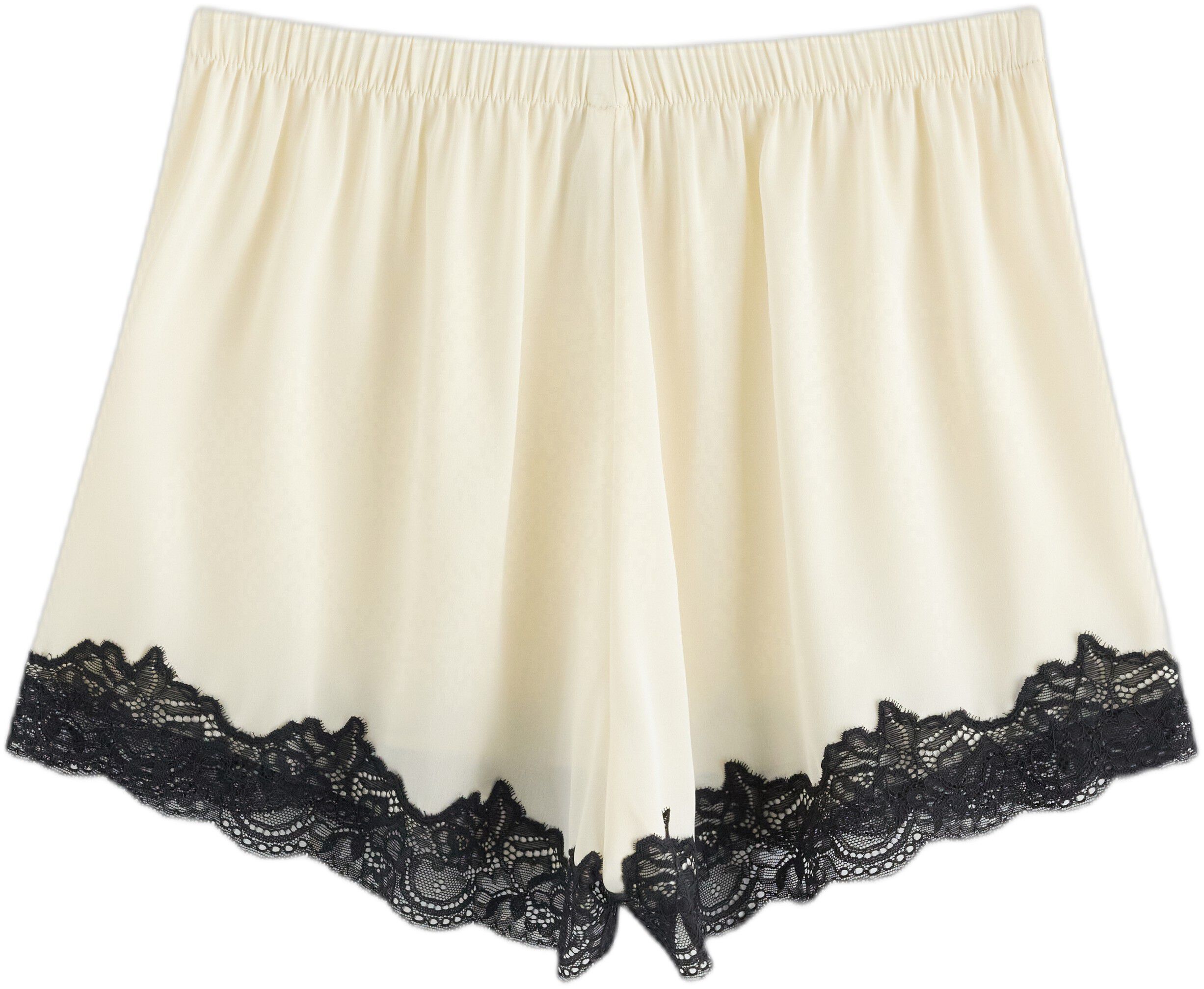 Pyjamasshorts i satin