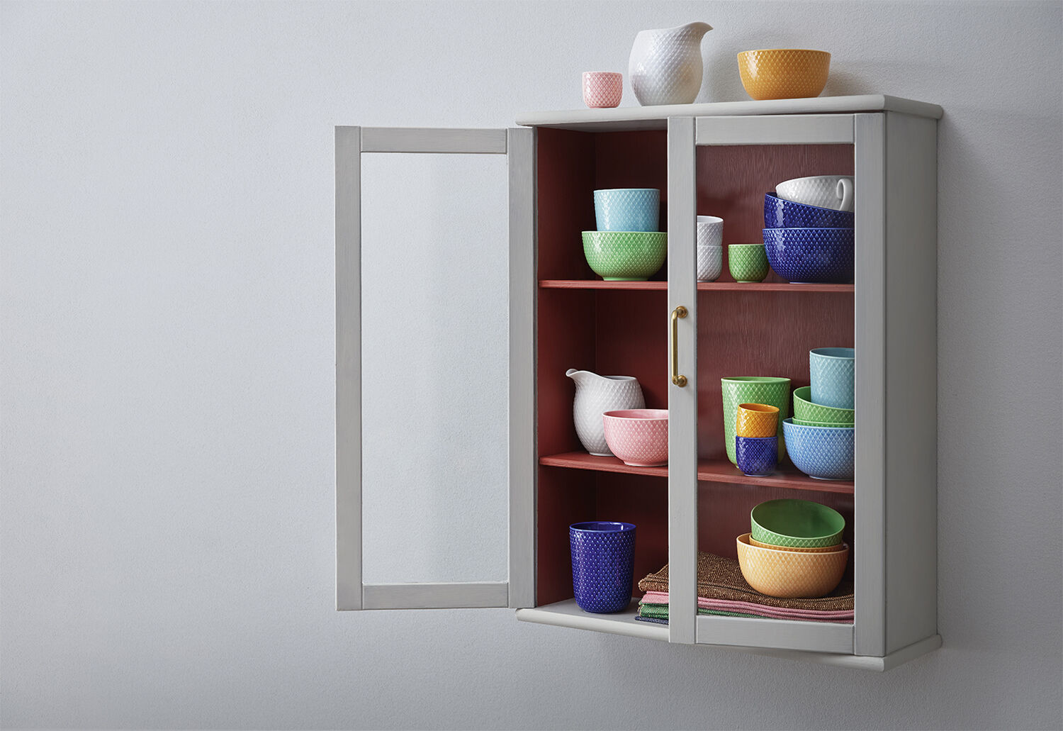 Rhombe Color Sk&aring;l &Oslash;13 cm m&oslash;rk bl&aring; porcel&aelig;n