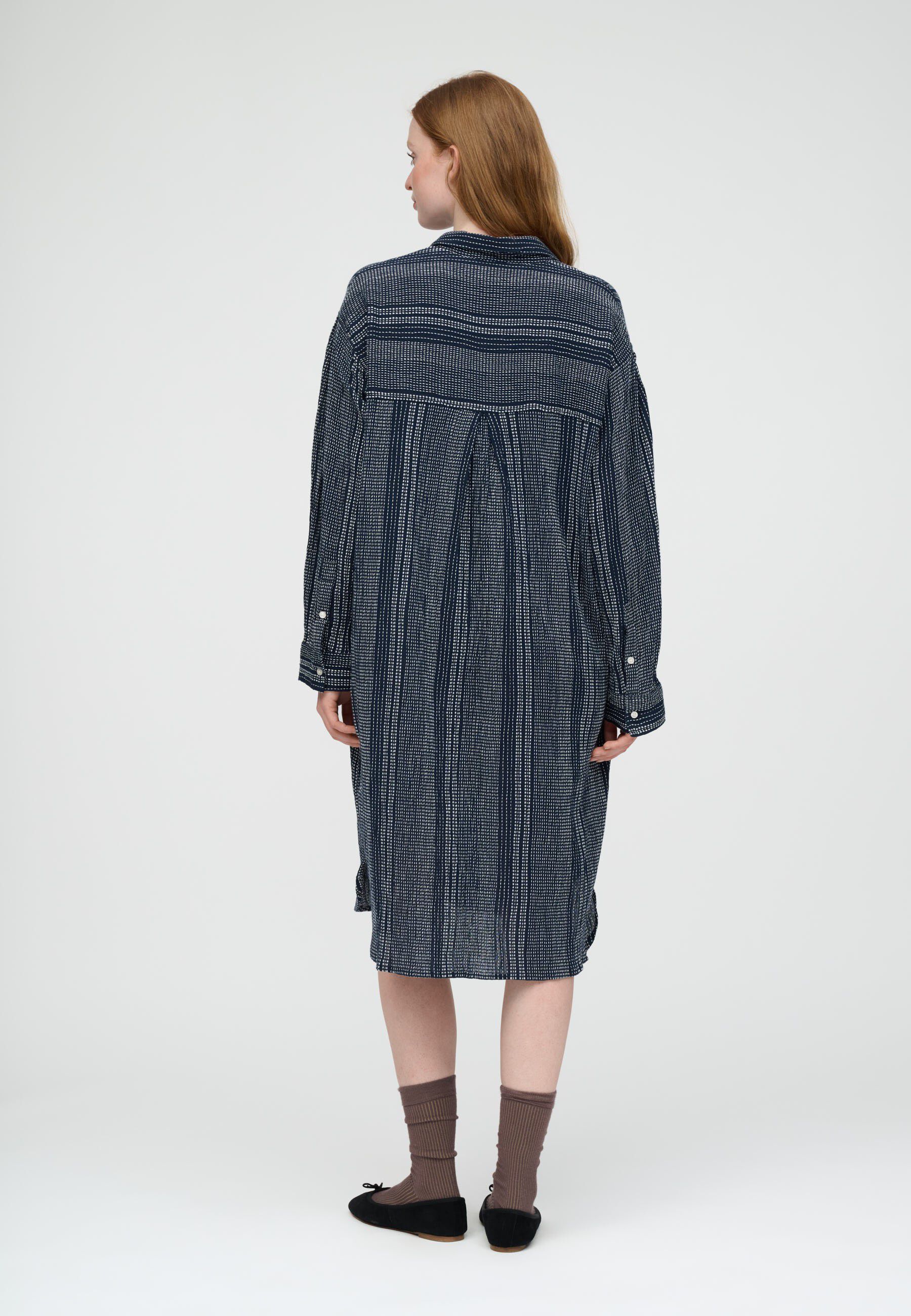 relieve shirtdress dobby