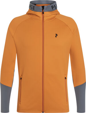M Rider Mid Zip Hood-ORANGE FLARE-Q