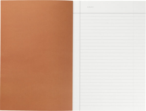 Medium notesbog, Rosa med tern