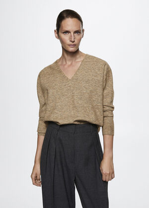 V-neck sweater