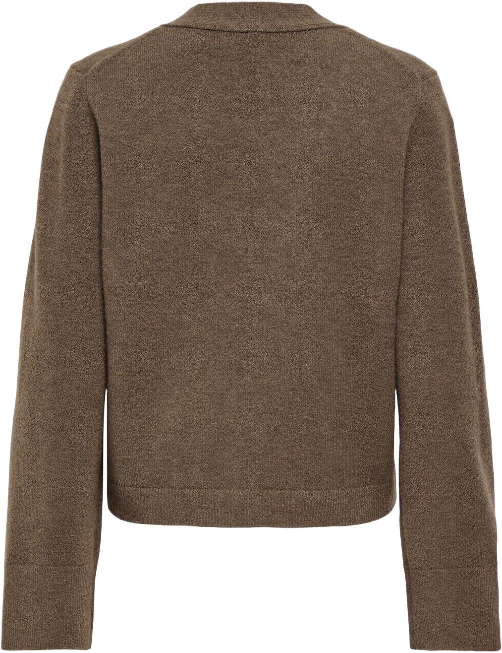 Onltama Ls V-Neck Button Cardigan Ex Knt