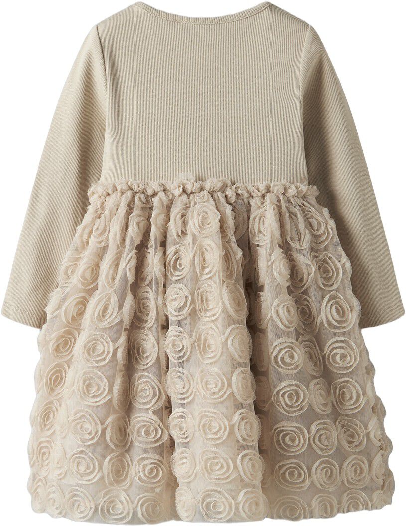 NMFSYKIA TULLE LS DRESS