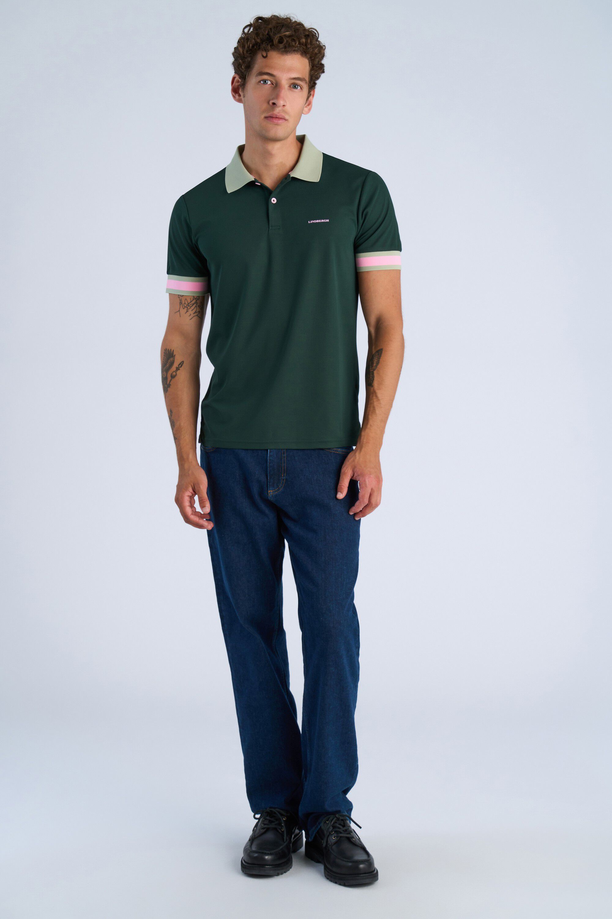 Functional polo pique S/S