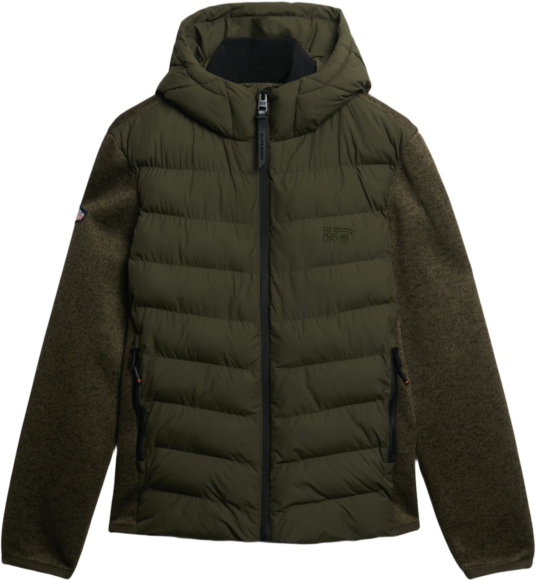 HOODED STORM KNIT HYBRID JKT