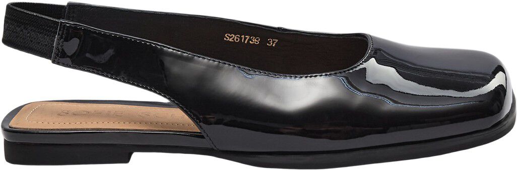 SANDYSW PATENT FLAT SHOE