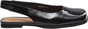 SANDYSW PATENT FLAT SHOE