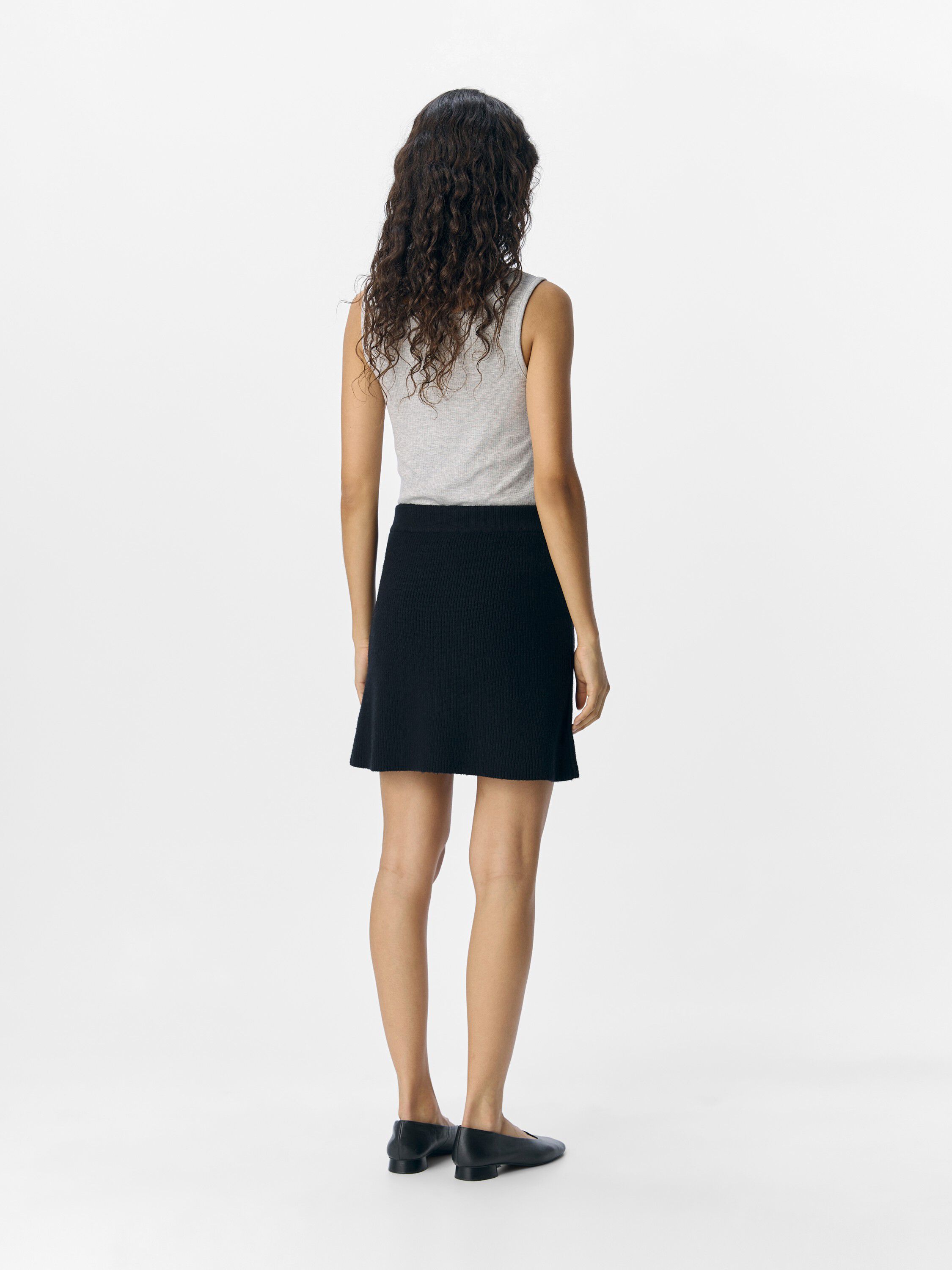 Objviola Mw Re Short Knit Skirt Noos