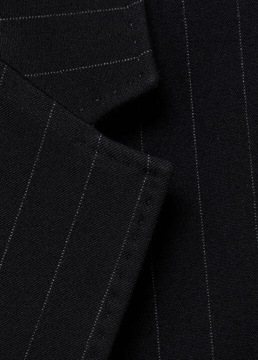 Straight-fit suit jacket