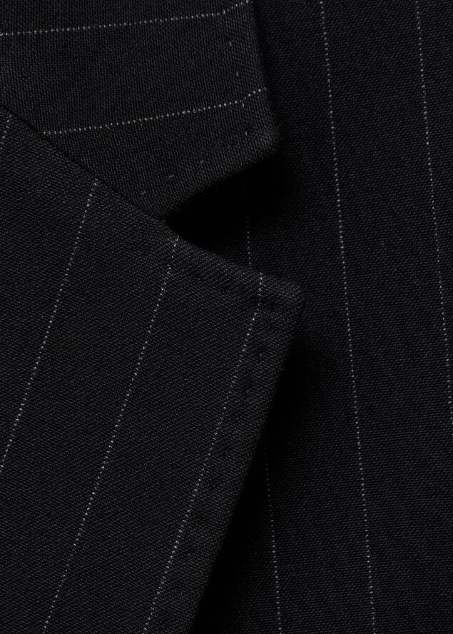 Straight-fit suit jacket